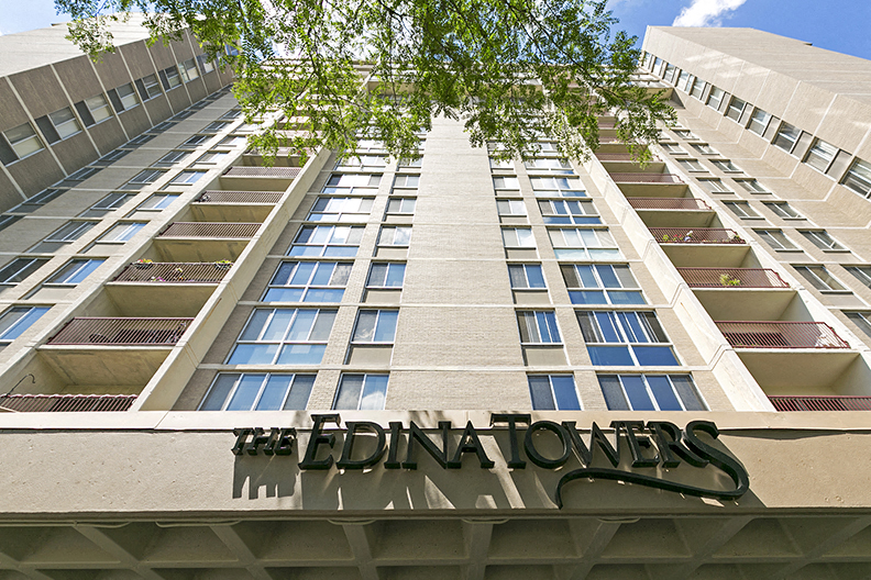 The Edina Towers Apartments in Edina, MN Building Exterior