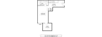 Elm Floor Plan  at Willow Pond, Burnsville, MN