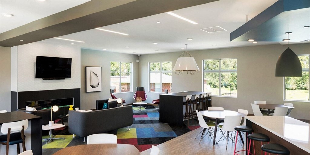 View of Party Room at Era on Excelsior, Minnesota