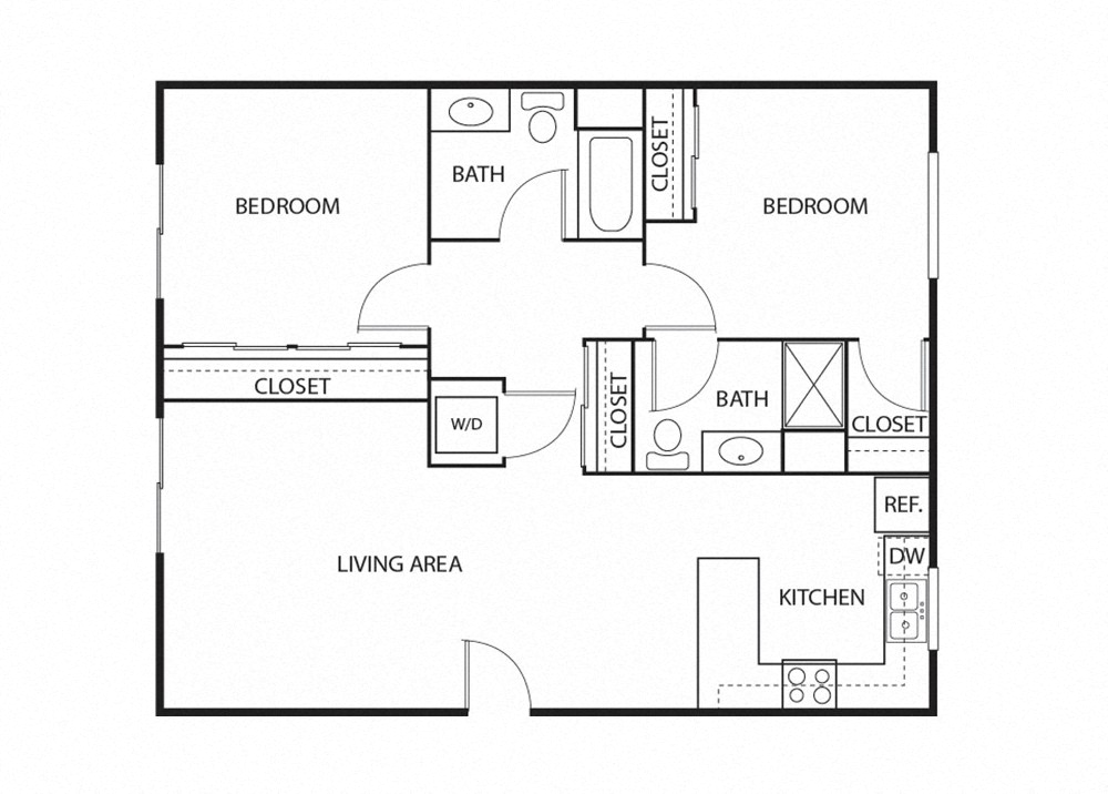 Excalibur-Floor Plan at Beach South at the Lake, Minnesota, 55422