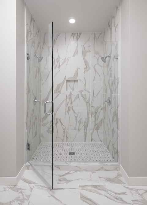 Glass Enclosed Shower at Expo, Minnesota, 55414