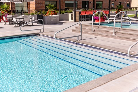 the swimming pool at Expo, Minneapolis, MN 55414