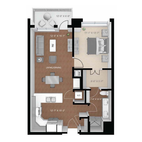 Fulton Floor Plan at Expo, Minnesota