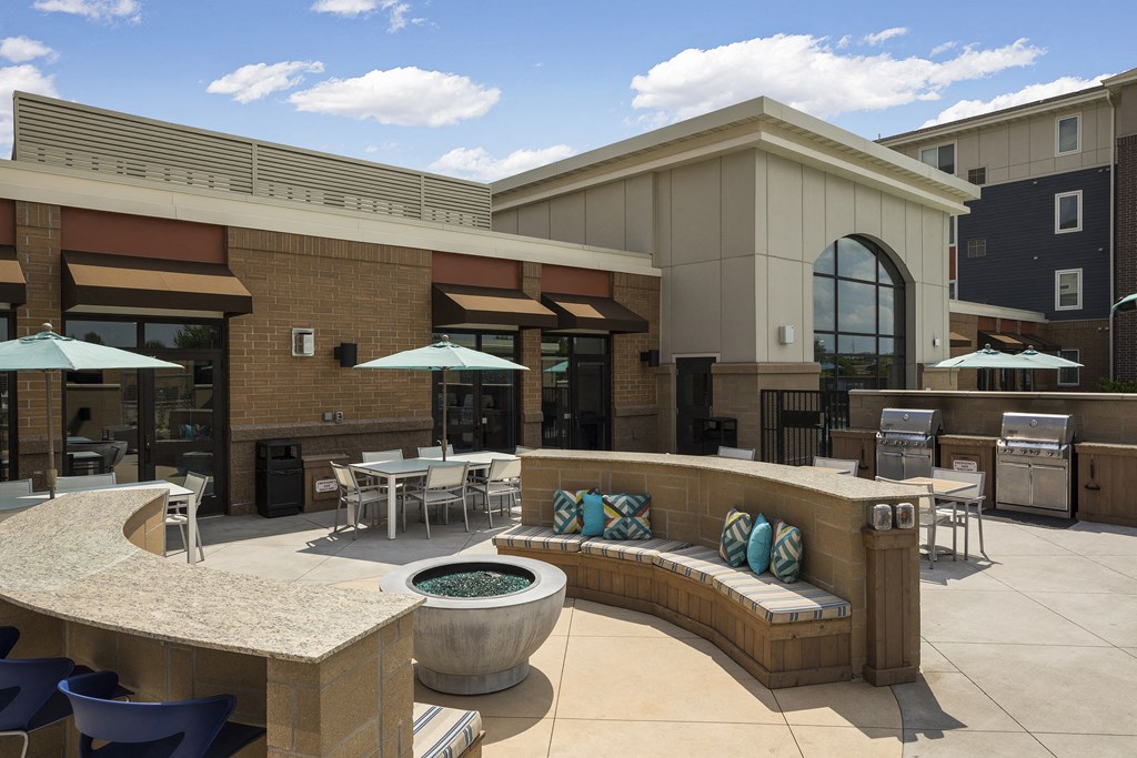 Outdoor Firepit Patio at Gabella at Parkside, Apple Valley