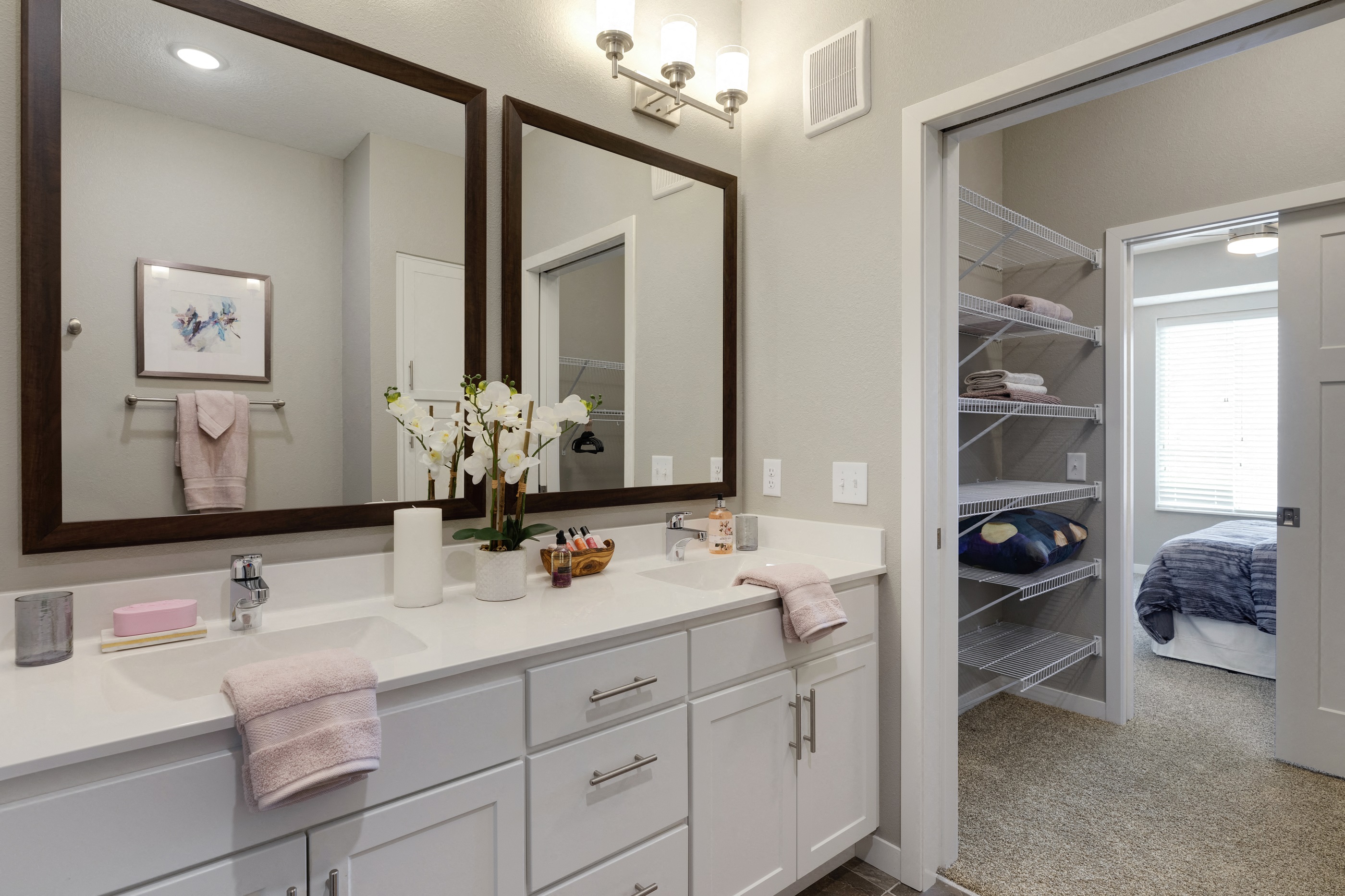 Bathroom at Galante at Parkside, Apple Valley