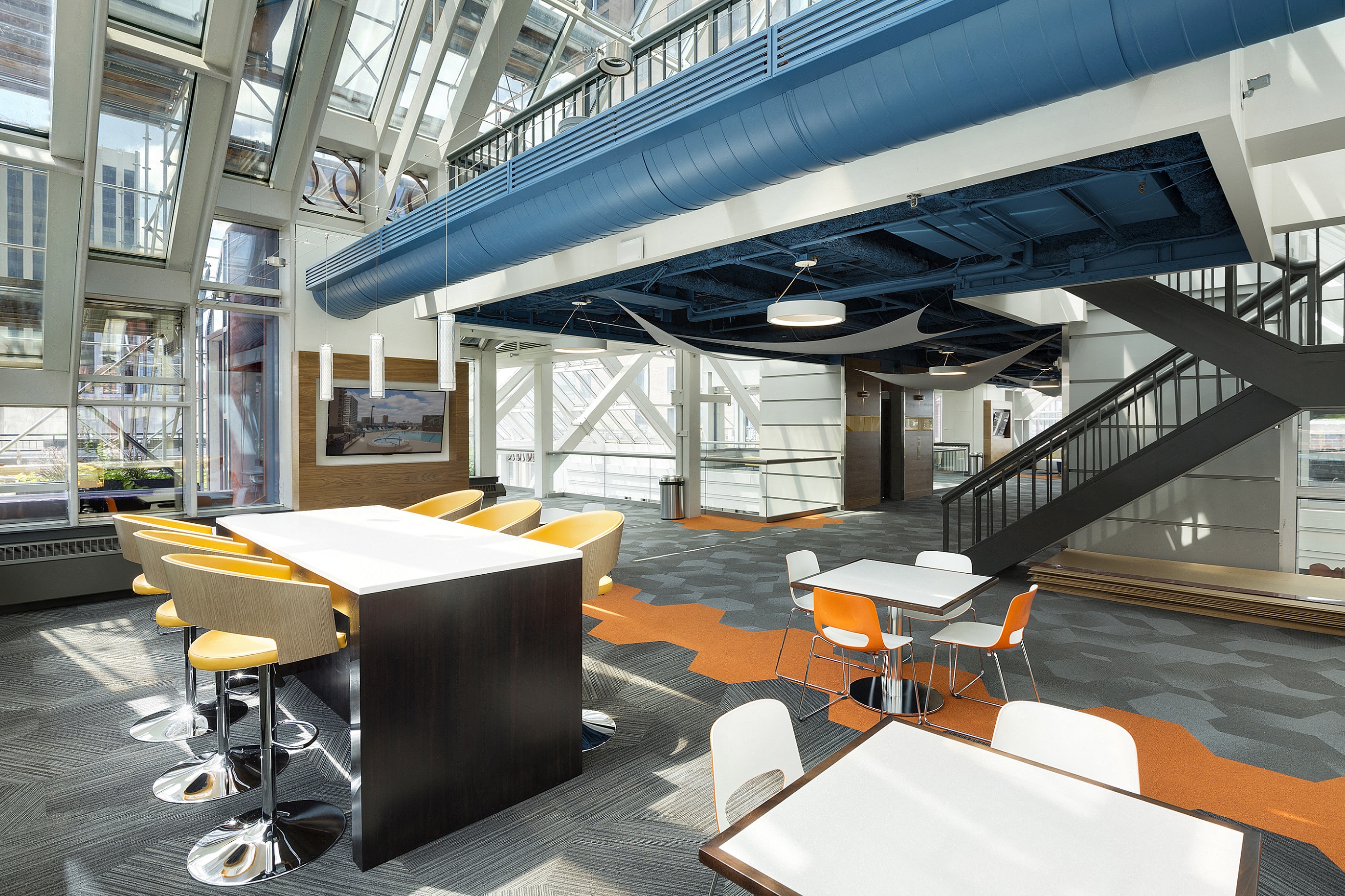 Galtier Towers Clubhouse area at Galtier Towers Apartments, St. Paul, MN, 55101