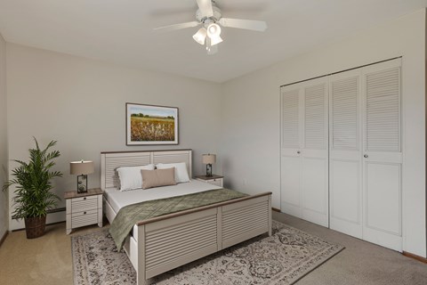 Bedoom at Hamline Terrace in Roseville, Minnesota
