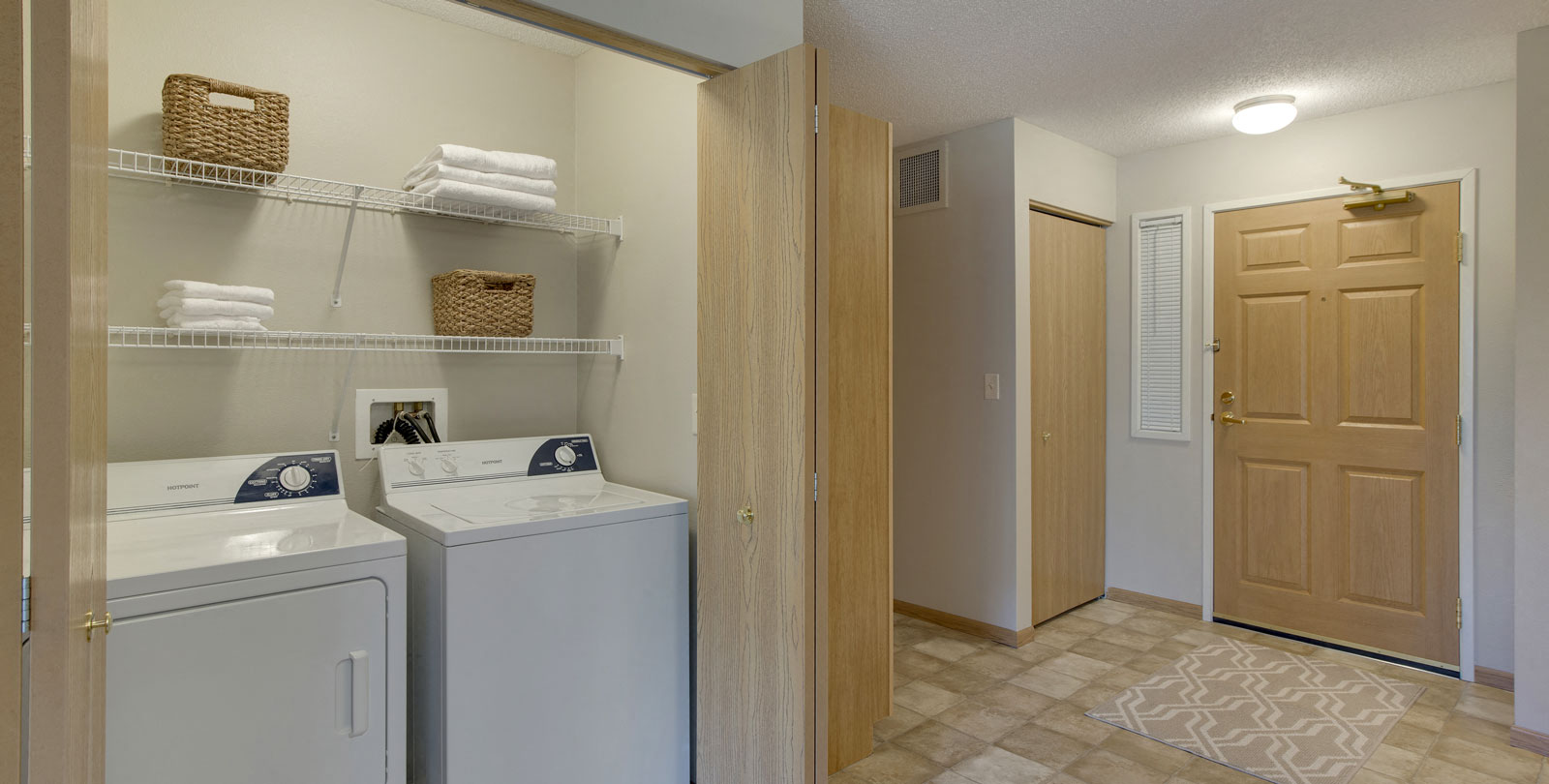 Heritage Place Apartments 55+ Community in Rogers, MN Washer and Dryer