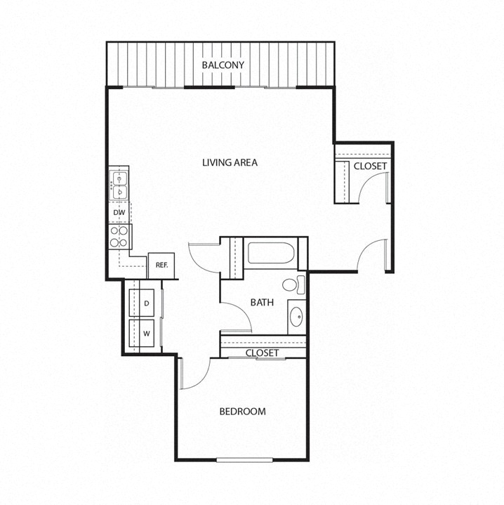 Hills-Floor Plan at Beach South at the Lake, Minnesota