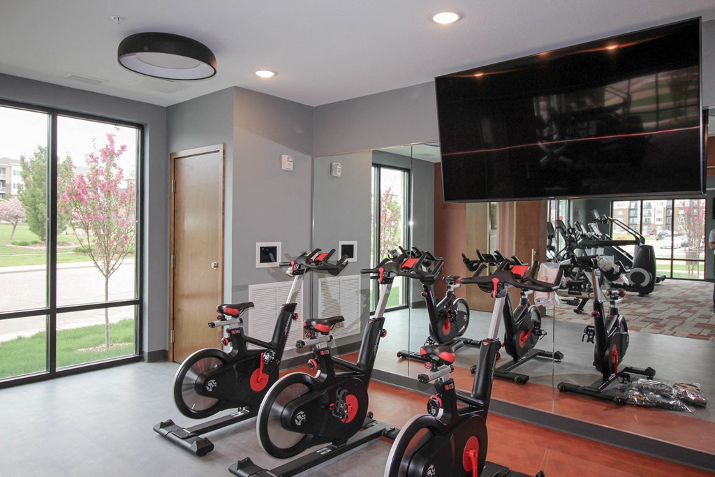 Fitness studio at at Nuvelo at Parkside, Apple Valley, 55124