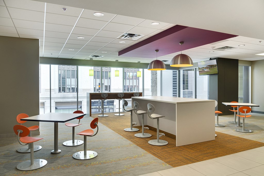 Second Floor Common Area at Kellogg Square, Minnesota, 55101