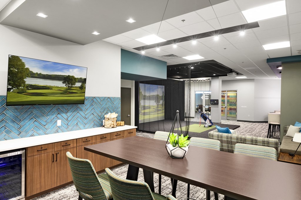 Lounge at Kellogg Square, Minnesota