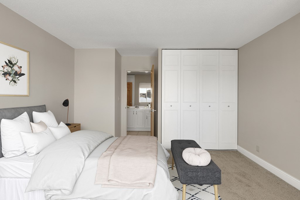 Bedroom at Kellogg Square, St. Paul, 55101