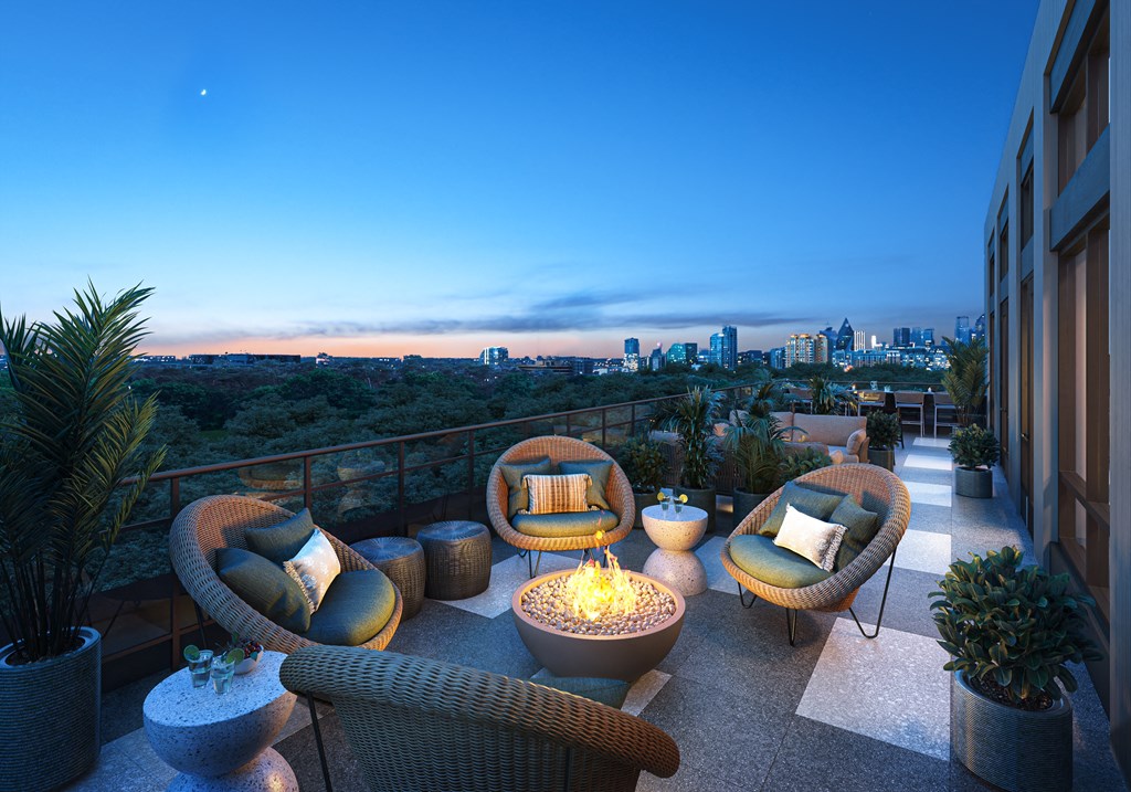 5th Floor Terrace at Lilia, Lilydale, Minnesota