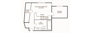 Lilac Floor Plan at Willow Pond, Burnsville, 55337