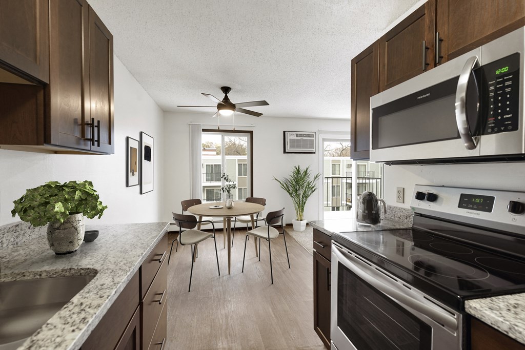 Kitchen and Dining Room at Lou Park, Minnesota, 55426