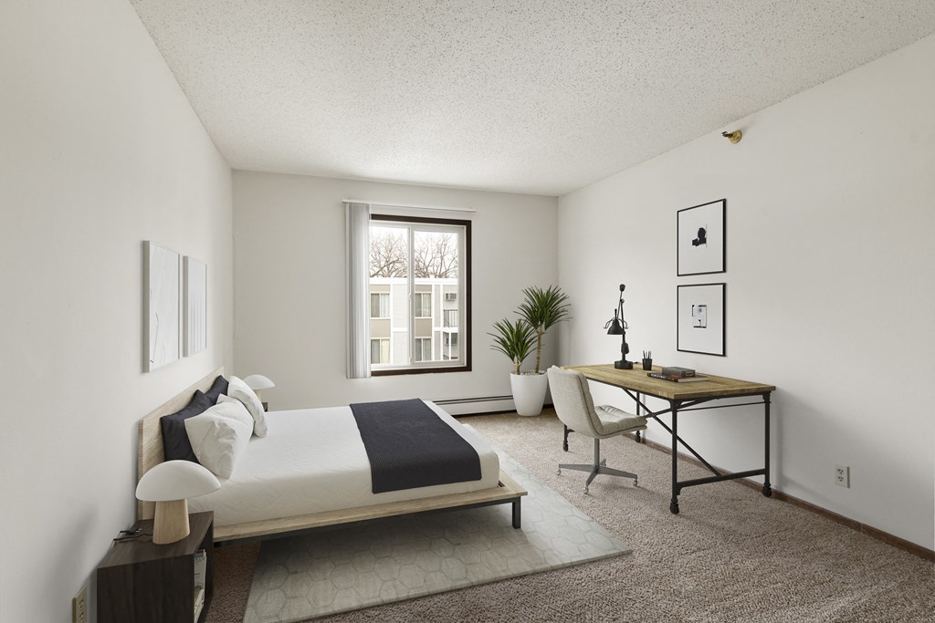 Gorgeous Bedroom at Lou Park, St. Louis Park