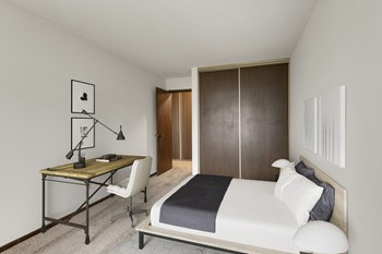 Lou Park Apartments in St. Louis Park, MN Bedroom - Photo Gallery 6