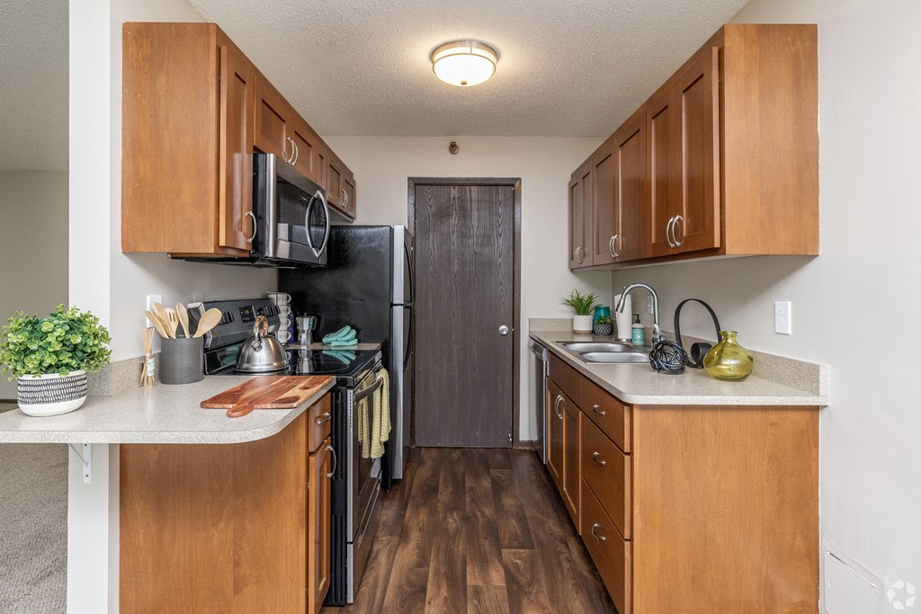 Kitchen at Lou Park, St. Louis Park, MN