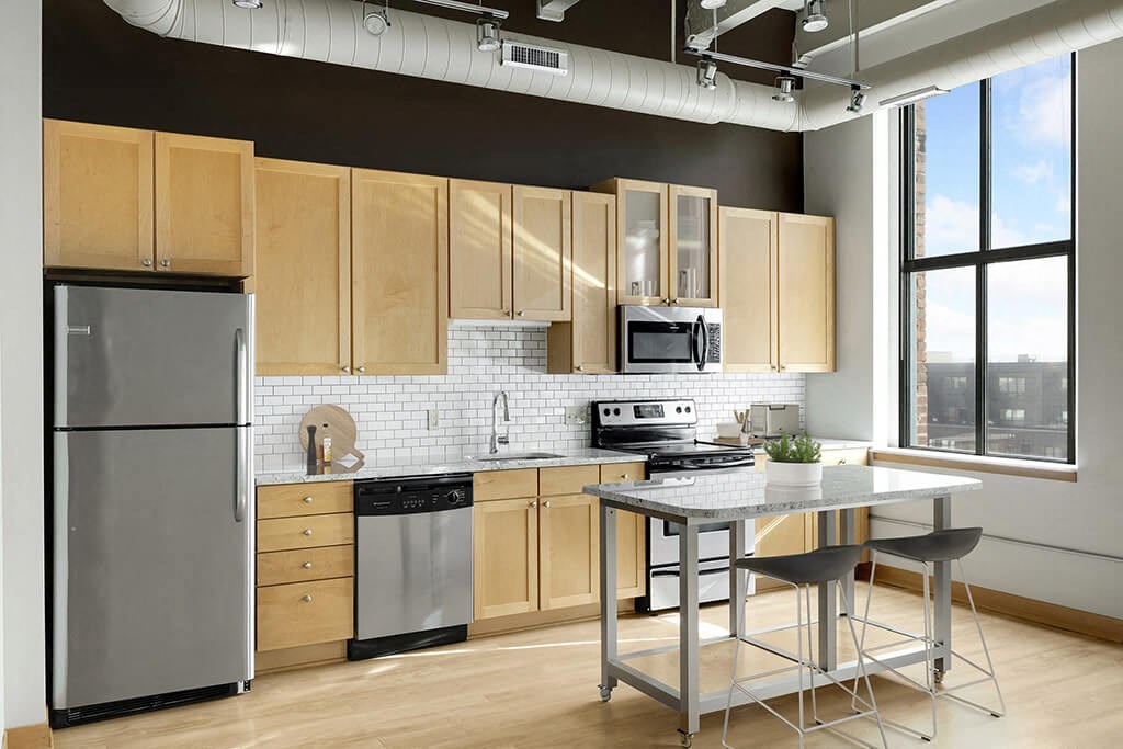 Model studio at Lowertown Lofts, St. Paul, 55101