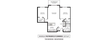 The Preserve at Commerce Apartments in Rogers, MN 2 Bedroom 1 Bath