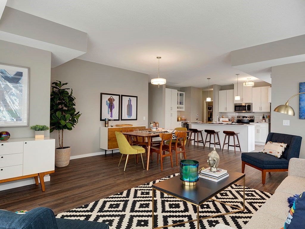 Living room area at Galante at Parkside, Apple Valley