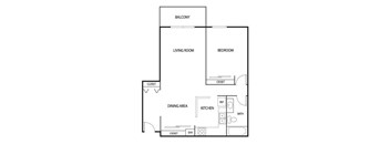 Valley Pond Apartments in Apple Valley, MN 1 Bedroom 1 Bath