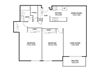 The Edina Towers Alden Floor Plan The Edina Towers Apartments in Edina, MN 2 Bedroom 1 Bath