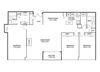 The Edina Towers Braemar Floor Plan The Edina Towers Apartments in Edina, MN 3 Bedroom 2 Bath Penthouse