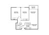 The Edina Towers Fox Meadow Floor Plan The Edina Towers Apartments in Edina, MN 2 Bedroom 1 Bath