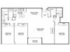 The Edina Towers Rosland Floor Plan The Edina Towers Apartments in Edina, MN 3 Bedroom 2 Bath Penthouse