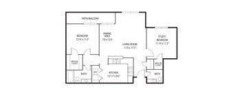 Mallard Creek Apartments in Golden Valley, MN 2 Bedroom 1.5 Bath