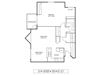 Regency Woods Elm Floor Plan Regency Woods Apartments in Minnetonka, MN 1 Bedroom 1 Bath