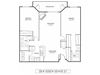 Regency Woods Ginko Floor Plan Regency Woods Apartments in Minnetonka, MN 2 Bedroom 2 Bath