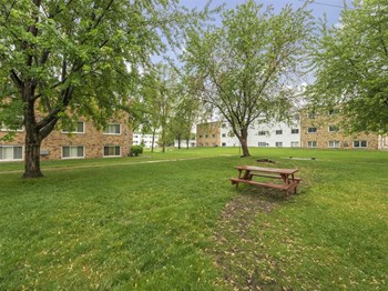Silver Lake Apartments in New Brighton, MN Picnic Area