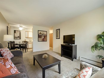 Regency Hill Living Room Regency Park Apartments in North St. Paul, MN Living Room - Photo Gallery 4