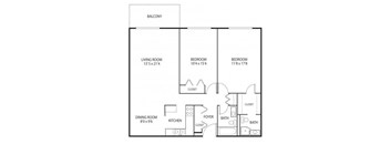 Medicine Lake Apartments in Plymouth, MN 2 Bedroom 2 Bathroom 