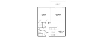 Medicine Lake Apartments in Plymouth, MN 1 Bedroom 1 Bathroom