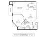 Shadow Hills Plymouth Floor Plan Shadow Hills Apartments in Plymouth, MN 1 Bedroom 1 Bath