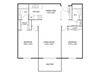 Willow Creek Kennedy Floor Plan Willow Creek Apartments in Plymouth, MN 2 Bedroom 2 Bath