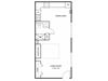 Hamline Terrace Dale Floor Plan Hamline Terrace Apartments in Roseville, MN Studio Apartment