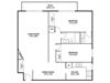 Hamline Terrace Lexington Floor Plan Hamline Terrace Apartments in Roseville, MN 2 Bedroom 1.5 Bath Apartment
