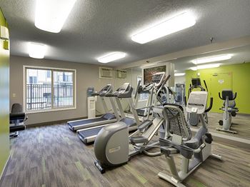 Lou Park Apartments in St. Louis Park, MN Fitness Center