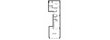 Kellogg Square Apartments in St. Paul, MN 1 Bedroom 1 Bath Apartment