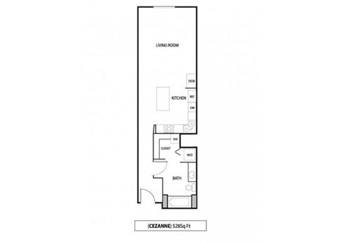 Lowertown Lofts in St. Paul, MN Studio Apartment