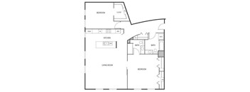 Lowertown Lofts in St. Paul, MN 2 Bedroom 2 Bath Apartment