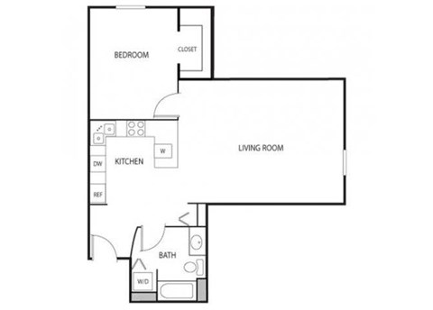 Lowertown Lofts in St. Paul, MN 1 Bedroom 1 Bath Apartment