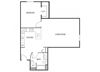 Lowertown Lofts Matisse Floor Plan Lowertown Lofts in St. Paul, MN 1 Bedroom 1 Bath Apartment