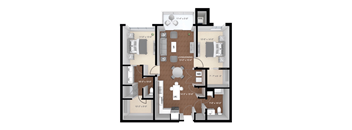 Maiden Rock Floor Plan at Expo, Minneapolis, MN