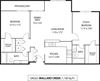 Mallard Creek Eagle Floor Plan Mallard Creek Apartments in Golden Valley, MN 2 Bedroom 2 Bathroom